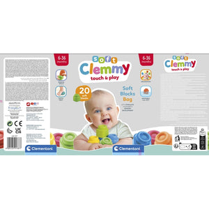 Clemmy - Bausteine im Beutel (20 Stück)