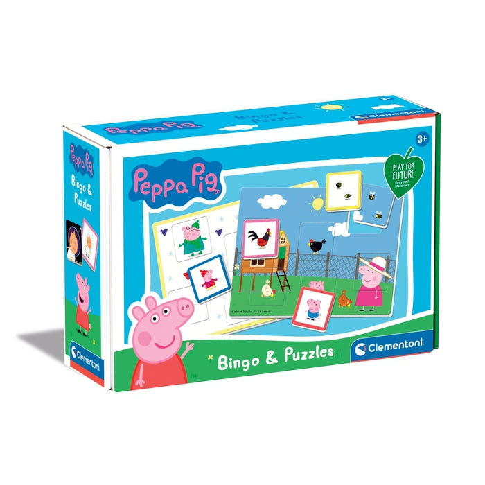 Bingo & Puzzles - Peppa Pig
