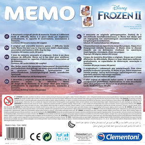 Memo Game - Frozen 2
