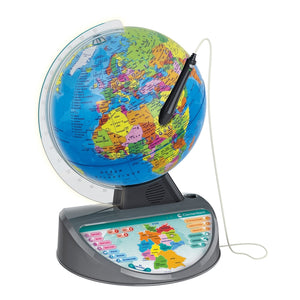 Interaktiver Leuchtbogen-Globus