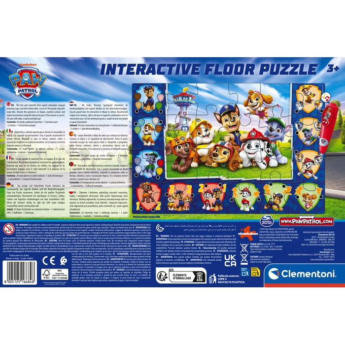 Quiz-Bodenpuzzle - Paw Patrol