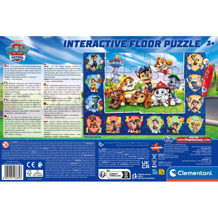 Quiz-Bodenpuzzle - Paw Patrol