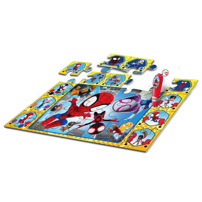 Quiz-Bodenpuzzle - Spidey und seine Freunde