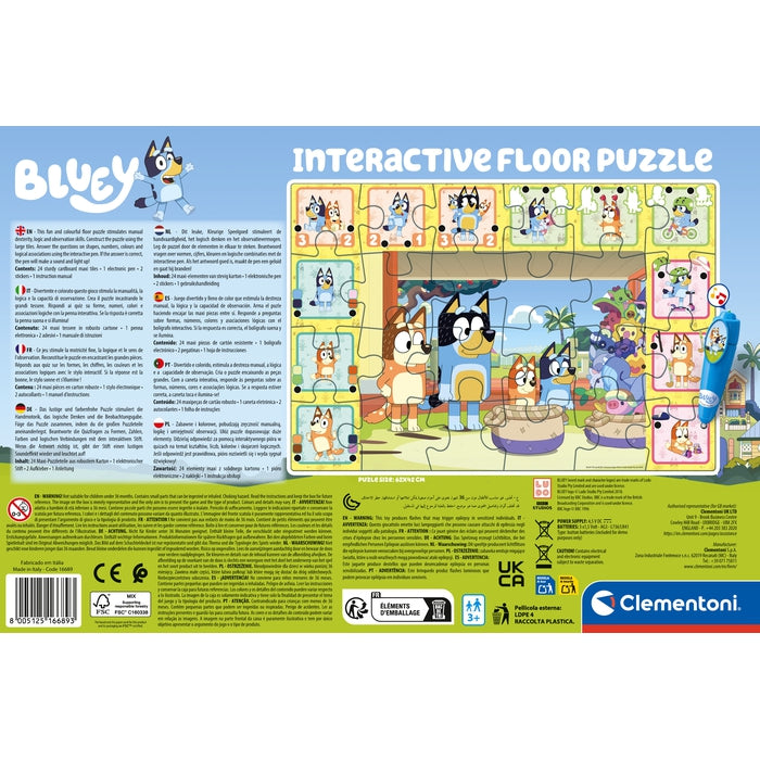 Quiz-Bodenpuzzle - Bluey