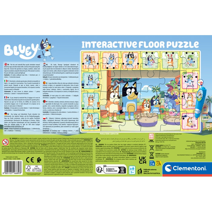 Quiz-Bodenpuzzle - Bluey