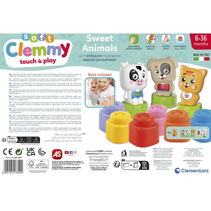 Clemmy - Niedliche Tiere mit Buch