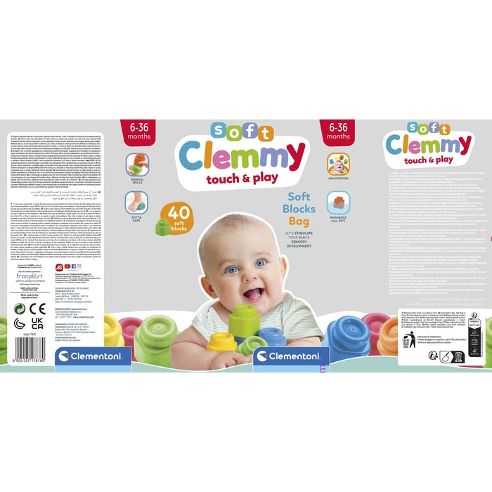 Clemmy - Bausteine im Beutel (40 Stück)