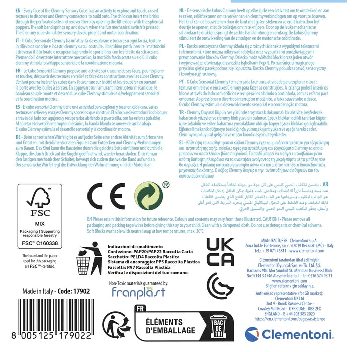 Clemmy - Sensorischer Würfel