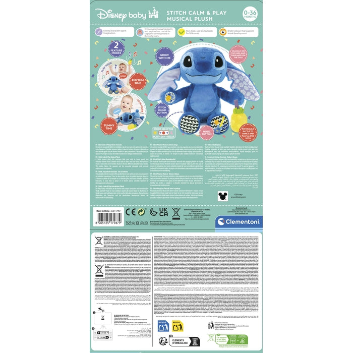 Stitch - Calm & Play interaktiver Plüsch