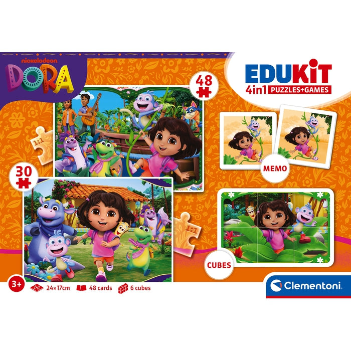 Edukit 4 in 1 - Dora The Explorer