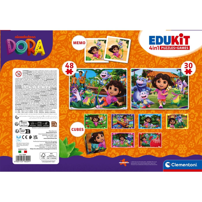 Edukit 4 in 1 - Dora The Explorer