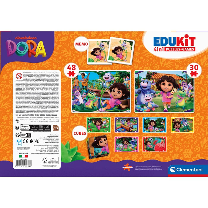 Edukit 4 in 1 - Dora The Explorer