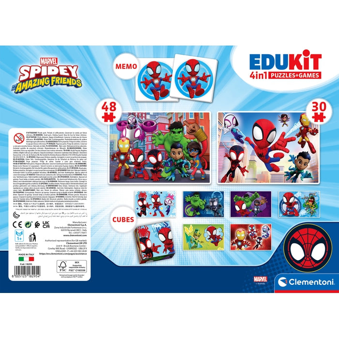 Edukit 4 in 1 - Spidey und seine Freunde