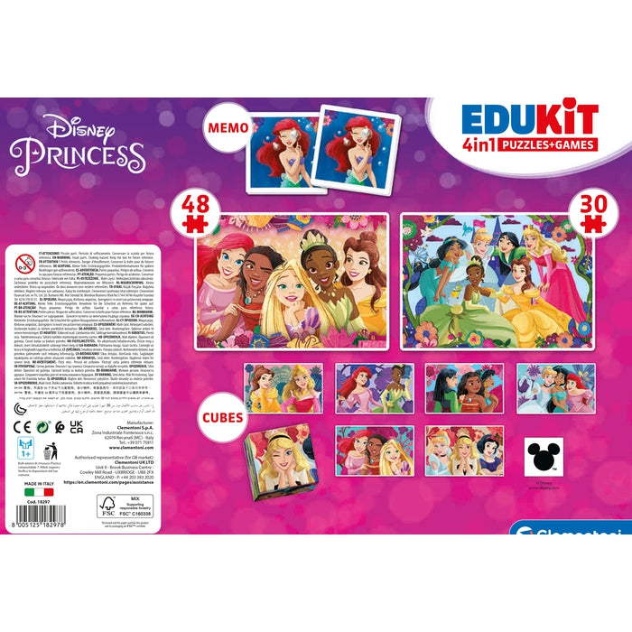Edukit 4 in 1 - Disney Princess