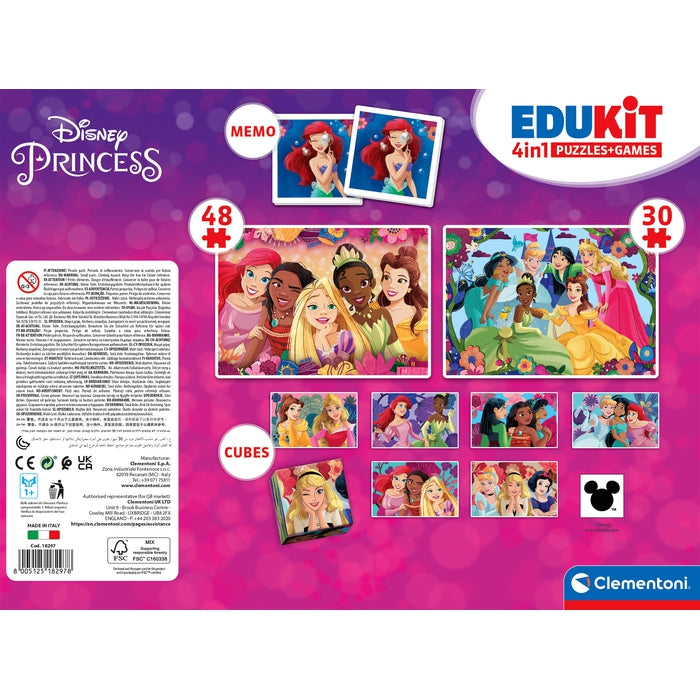 Edukit 4 in 1 - Disney Princess Clementoni DE