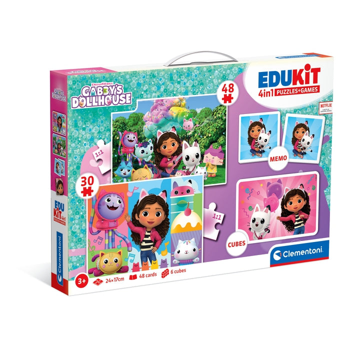 Edukit 4 in 1 - Gabby's Dollhouse