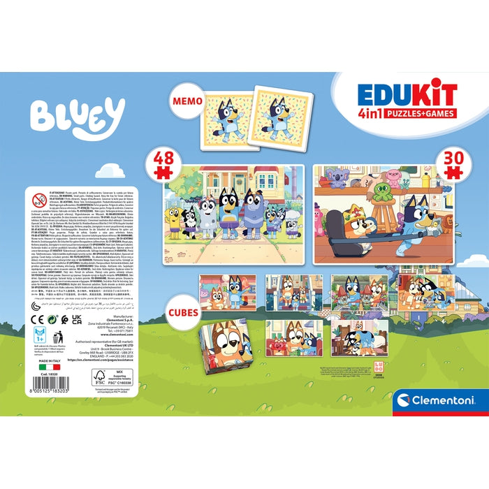Edukit 4 in 1 - Bluey
