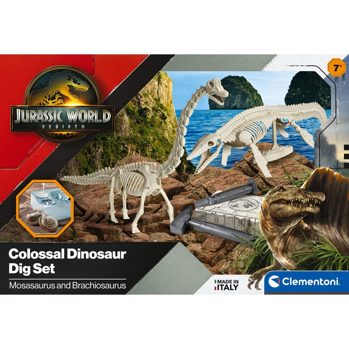 Mosasaurus + Brachiosaurus Ausgrabungs-Set