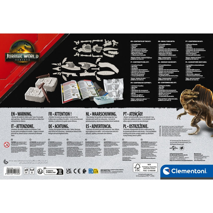 Mosasaurus + Brachiosaurus Ausgrabungs-Set