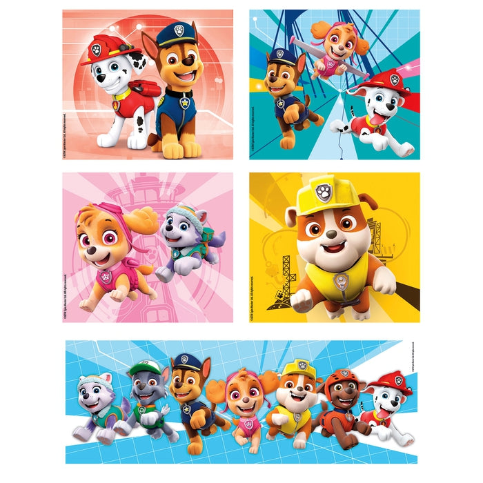 Paw Patrol - 1x60 + 2x48 + 4x30 + 3x18 teile
