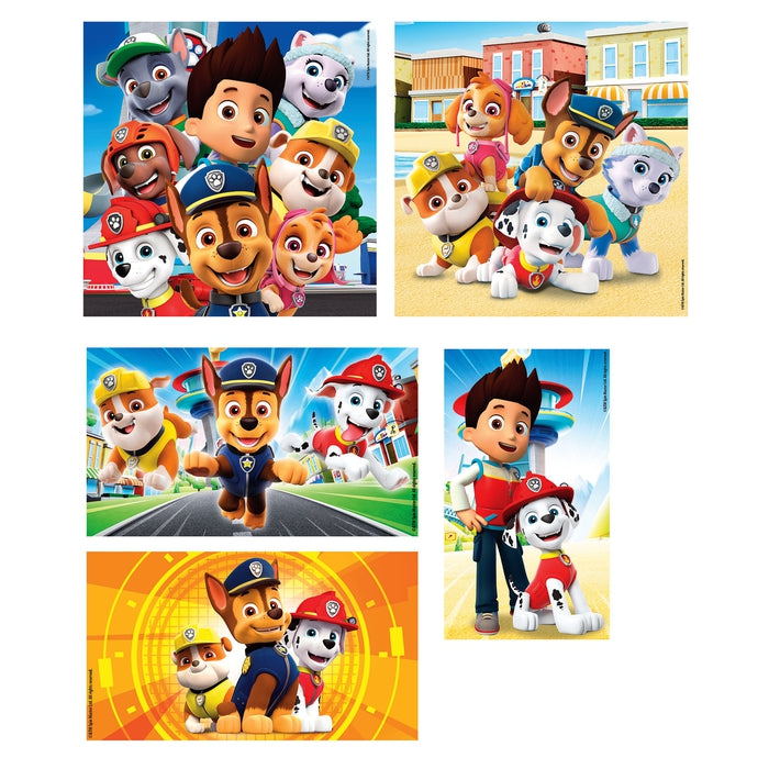 Paw Patrol - 1x60 + 2x48 + 4x30 + 3x18 teile
