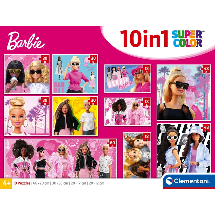 Barbie - 1x60 + 2x48 + 4x30 + 3x18 teile