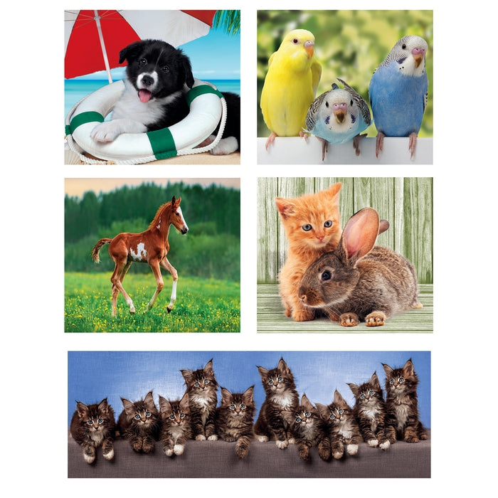 Animal Friends - 1x60 + 2x48 + 4x30 + 3x18 teile