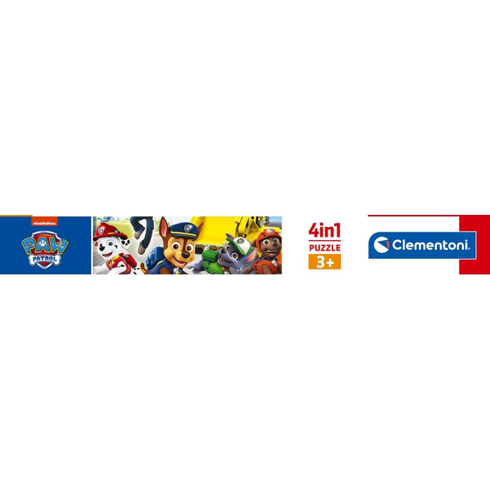 Paw Patrol - 1x12 + 1x16 + 1x20 + 1x24 teile