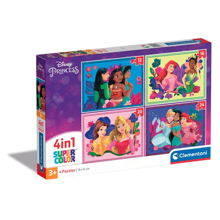 Disney Princess - 1x12 + 1x16 + 1x20 + 1x24 teile