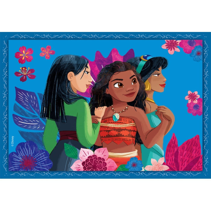 Disney Princess - 1x12 + 1x16 + 1x20 + 1x24 teile