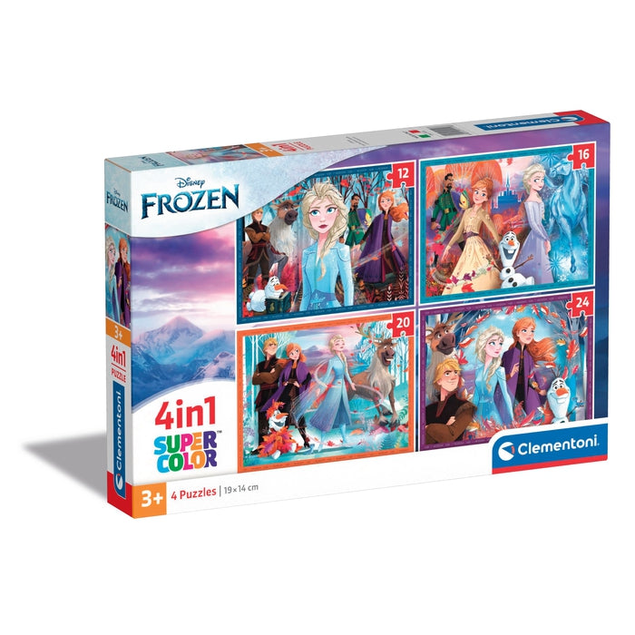 Disney Frozen - 1x12 + 1x16 + 1x20 + 1x24 teile