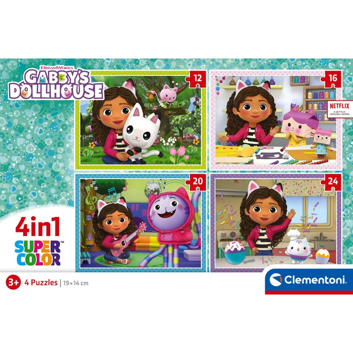 Gabby's Dollhouse - 1x12 + 1x16 + 1x20 + 1x24 teile