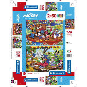 Disney Mickey and Friends - 2x60 teile