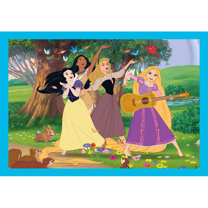 Disney Princess - 1x12 + 1x16 + 1x20 + 1x24 teile
