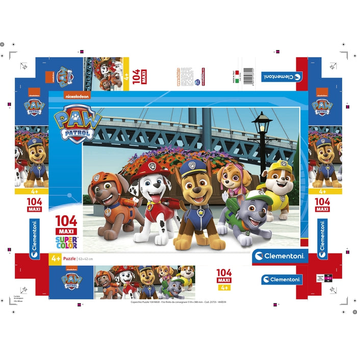 Paw Patrol - 104 teile