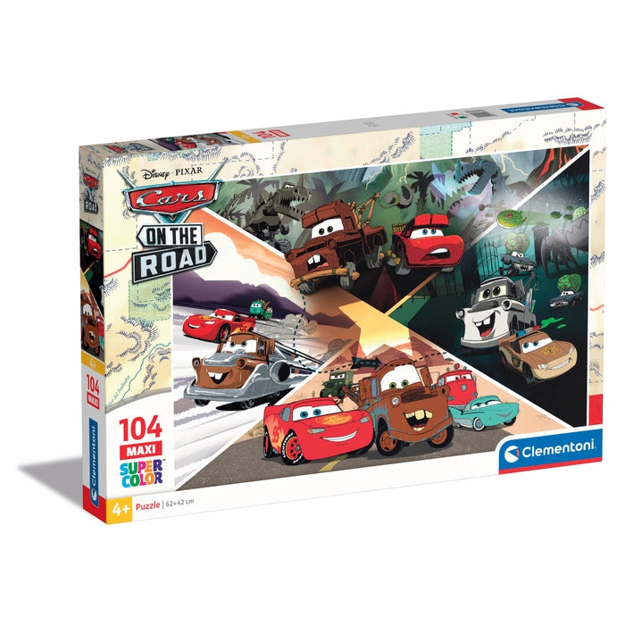 Disney Pixar Cars On The Road - 104 teile