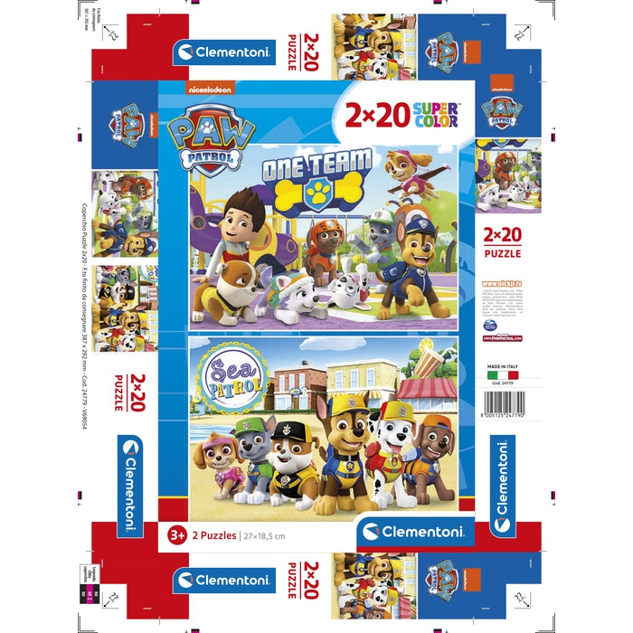 Paw Patrol - 2x20 teile