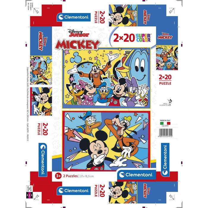 Disney Mickey - 2x20 teile