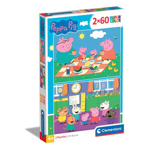 Peppa Pig - 2x60 teile