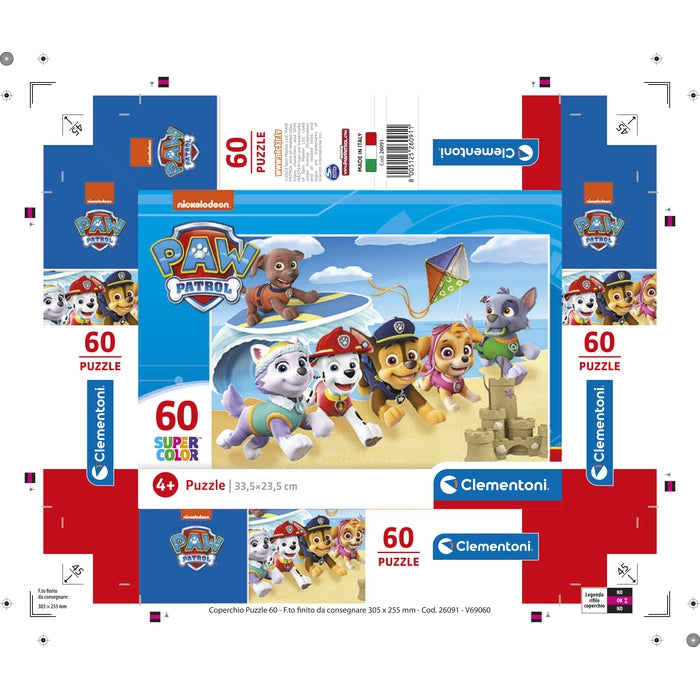 Paw Patrol - 60 teile