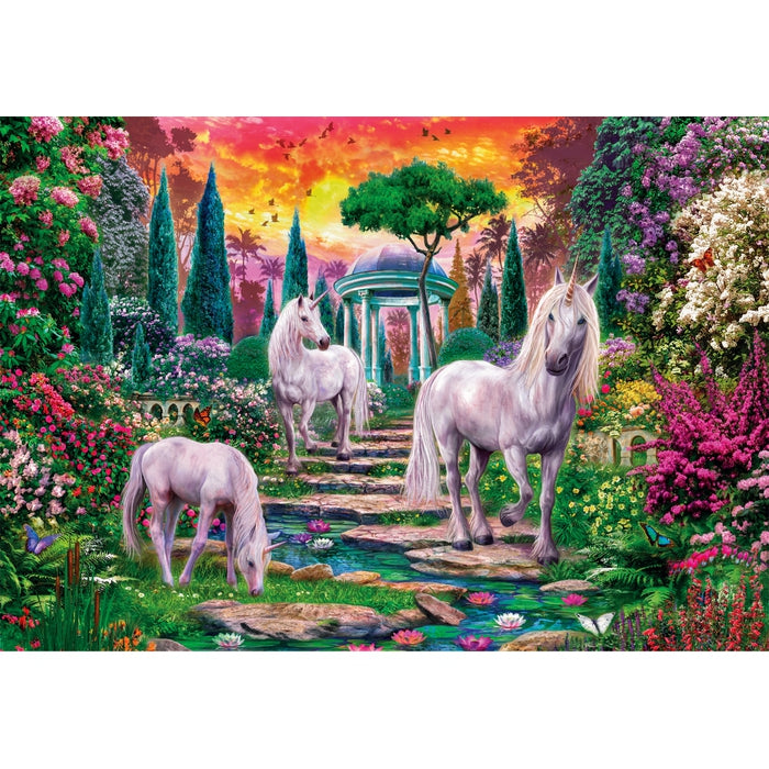 Classical Garden Unicorns - 2000 teile