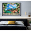 Laden Sie das Bild in den Galerie-Viewer, Lush Terrace On Lake - 3000 teile
