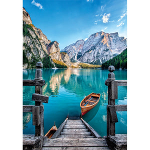 Braies Lake - 500 teile