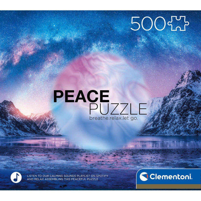 Peace Puzzle - Light Blue - 500 teile