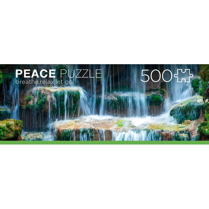 Clementoni Peace Puzzle – The Flow, 500 Stukjes, 49x36 Cm, Legpuzzel Voor Volwassenen, Gemaakt In Italië