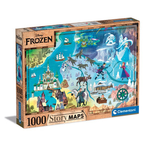 Disney Maps Frozen - 1000 teile