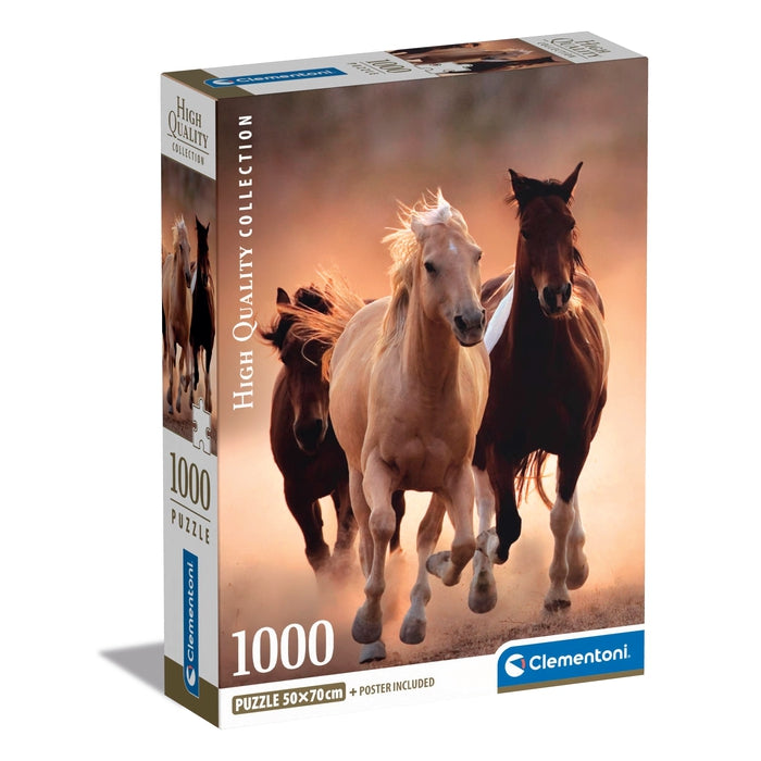 Running Horses - 1000 teile