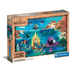 Disney Maps Little Mermaid - 1000 teile