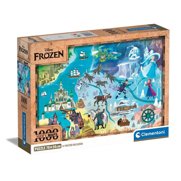 Disney Maps Frozen - 1000 teile