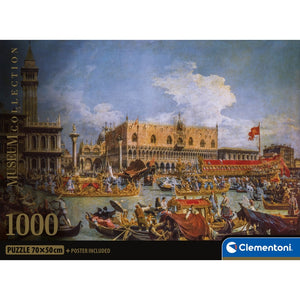 Canaletto, "The Return Of The Bucentaur at the Molo on Ascension Day" - 1000 teile